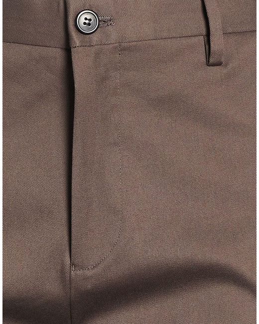 Paul Smith Gray Pants Cotton, Elastane for men