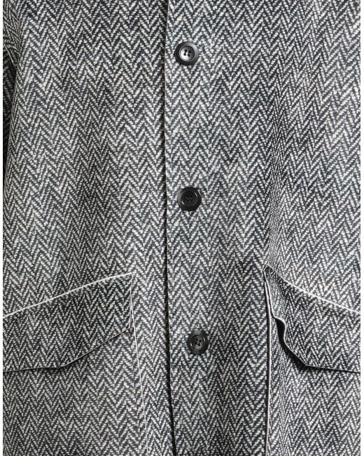 CLOCHIC HOMME Gray Coat for men