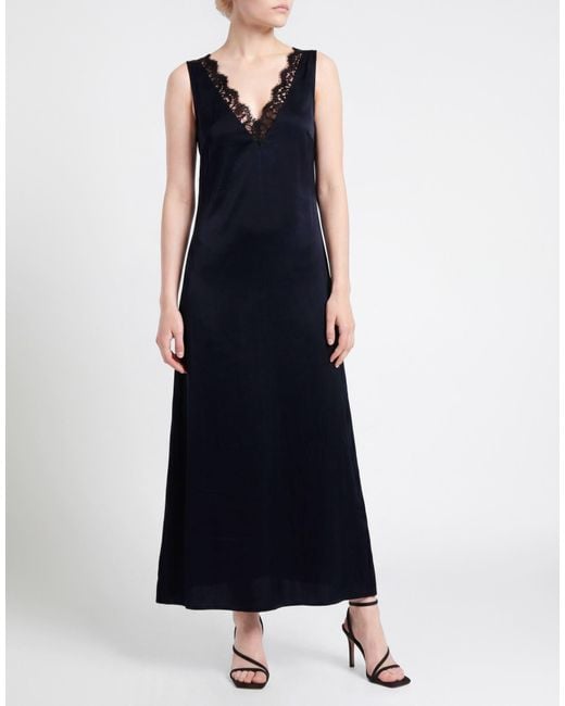 Officine Generale Blue Maxi Dress