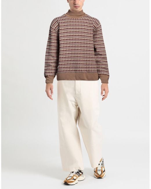 Doppiaa Rollkragenpullover in Brown für Herren