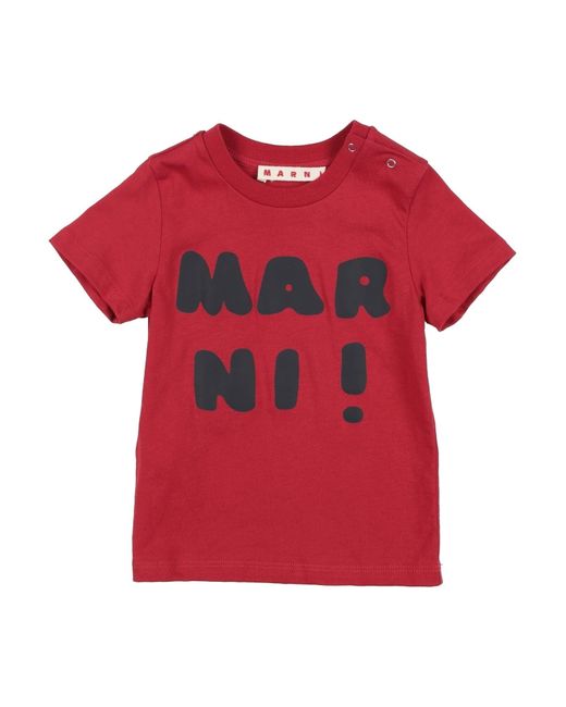 Marni Red Brick T-Shirt Cotton