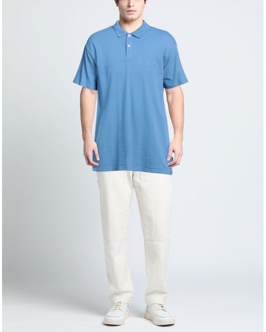Aspesi Blue Polo Shirt for men