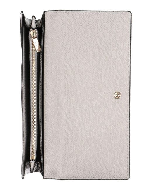 Valextra Gray Wallet