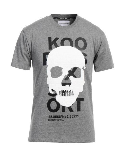 The Kooples Gray T-shirt for men