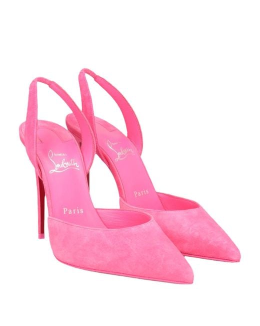 Zapatos de salón Christian Louboutin de color Pink
