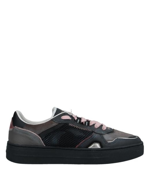 Crime London Black Sneakers