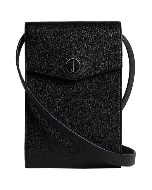 Dunhill Black Cross-Body Bag Soft Leather for men