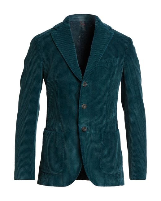Santaniello Green Blazer for men