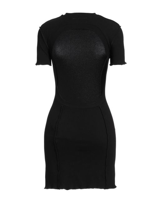 Palm Angels Black Mini Dress