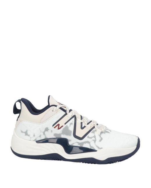 New Balance White Trainers for men