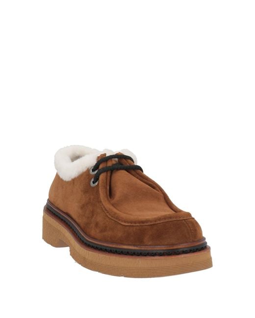 Pons Quintana Brown Lace-Up Shoes for men