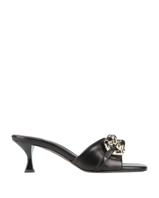 Love Moschino Black Sandals Leather