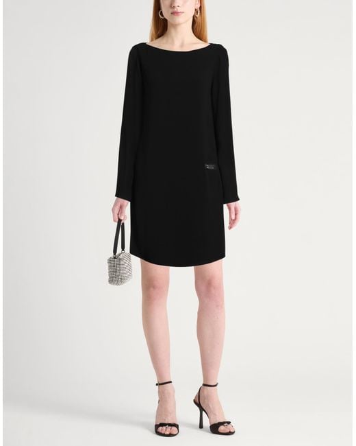 ARMANI EXCHANGE Black Mini Dress