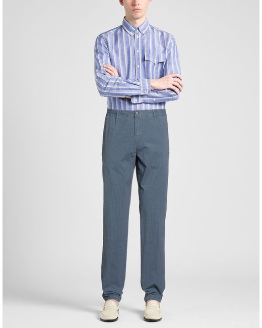 Incotex Blue Trouser for men