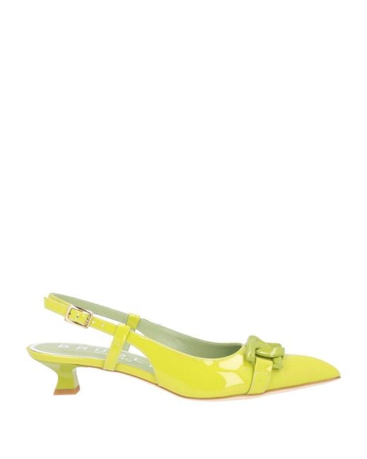 Bruglia Yellow Pumps
