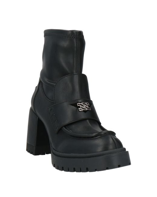 Casadei Black Ankle Boots Leather