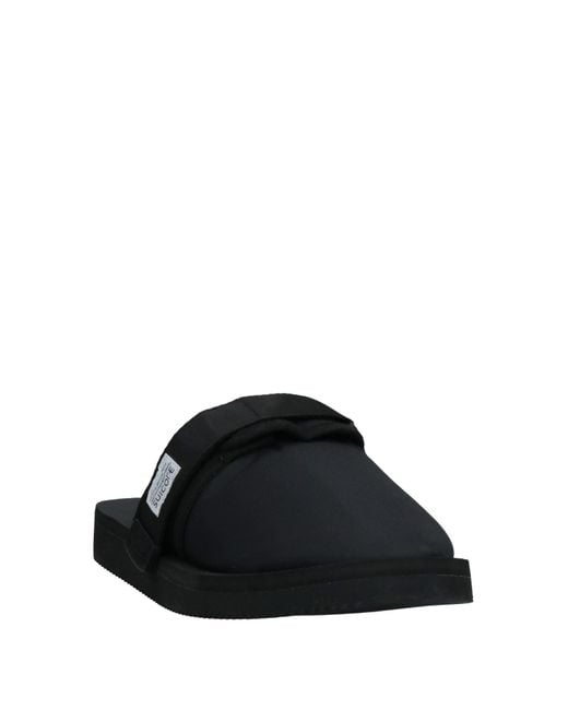 Suicoke Black Mules & Clogs for men