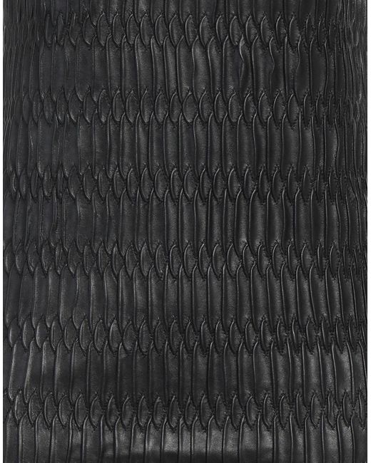 Liu Jo Black Mini Dress Polyester, Elastane, Polyurethane Resin