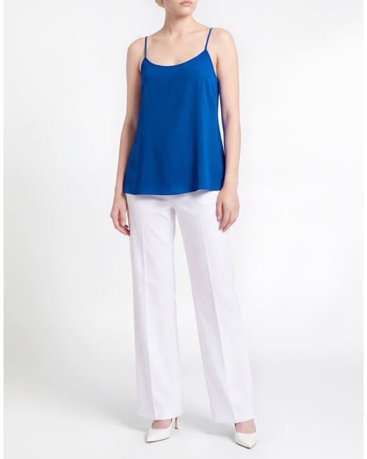 Top Alberta Ferretti en coloris Blue
