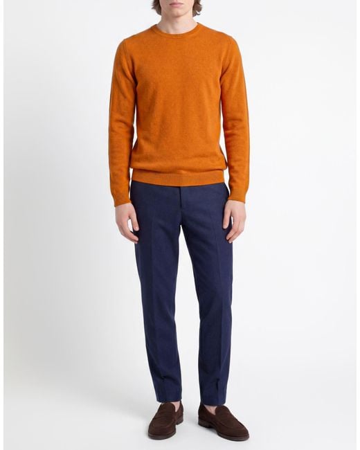 Roberto Collina Orange Jumper for men