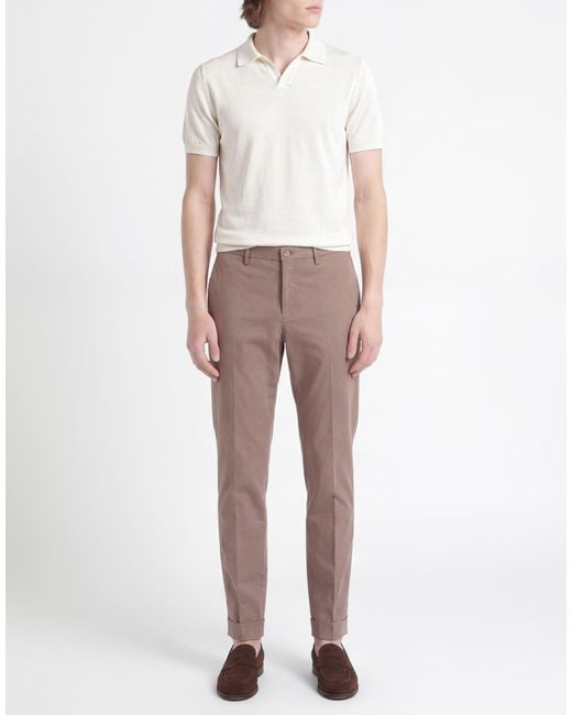 Incotex Gray By Slowear Pants Cotton, Lyocell, Elastane for men