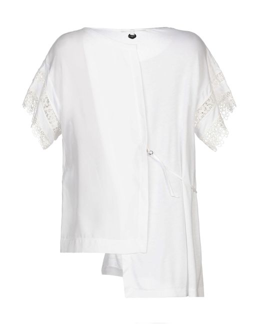 T-shirt High en coloris White