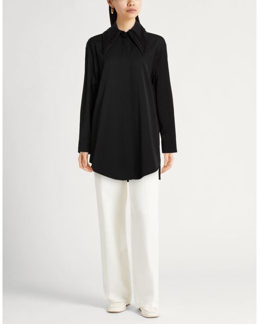 Jil Sander Black Shirt Wool