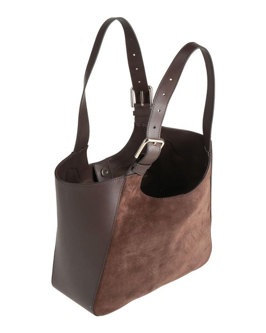 Furla Brown Shoulder Bag Leather