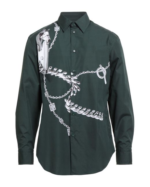 Burberry Green Shirt for men