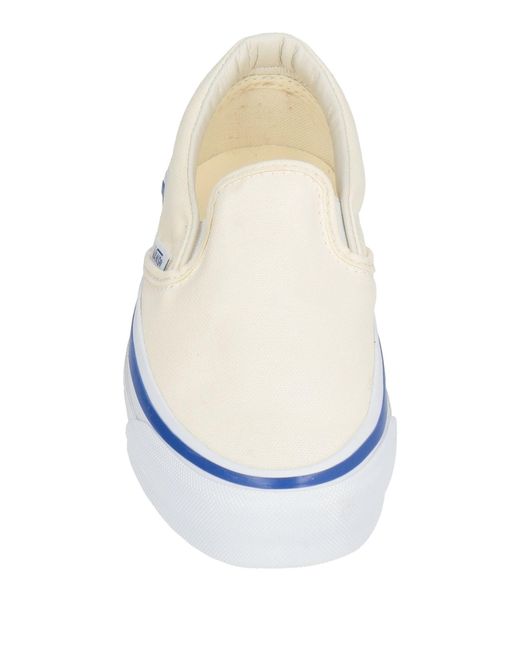 Vans White Sneakers Textile Fibers
