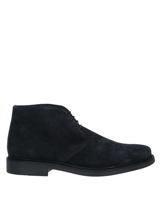 Bruno Verri Black Ankle Boots for men