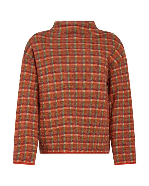 Pullover Siyu de color Brown