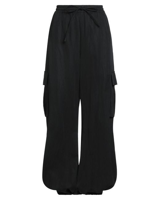 Y-3 Black Pants Lyocell, Polyamide