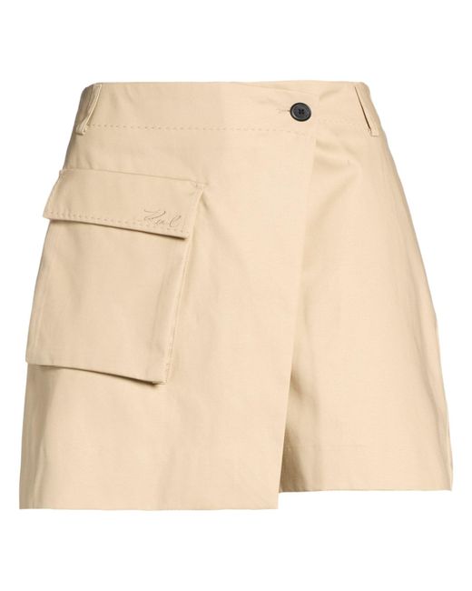 Karl Lagerfeld Natural Shorts & Bermuda Shorts