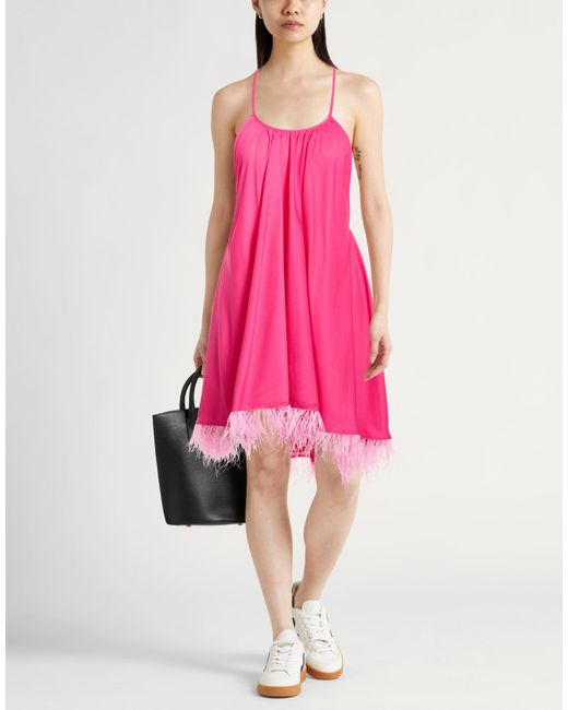 Liu Jo Pink Midi Dress