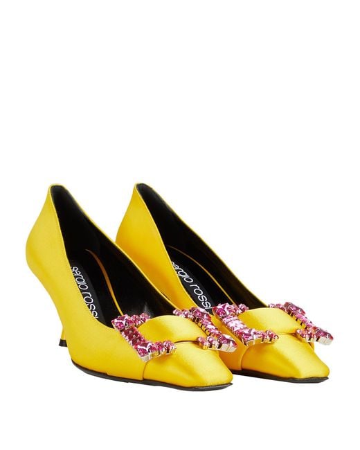 Sergio Rossi Yellow Pumps