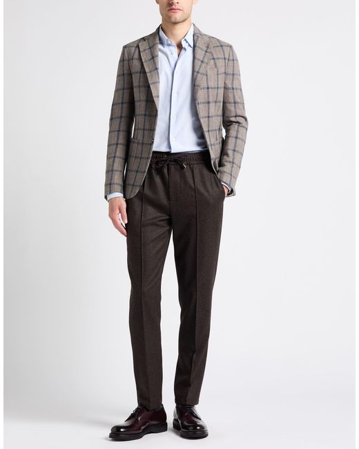 Isaia Gray Trouser for men