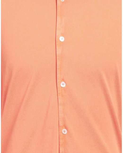 Fedeli Hemd in Orange für Herren