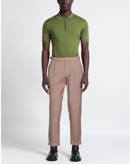 GTA IL PANTALONE Natural Pants Virgin Wool, Cotton for men