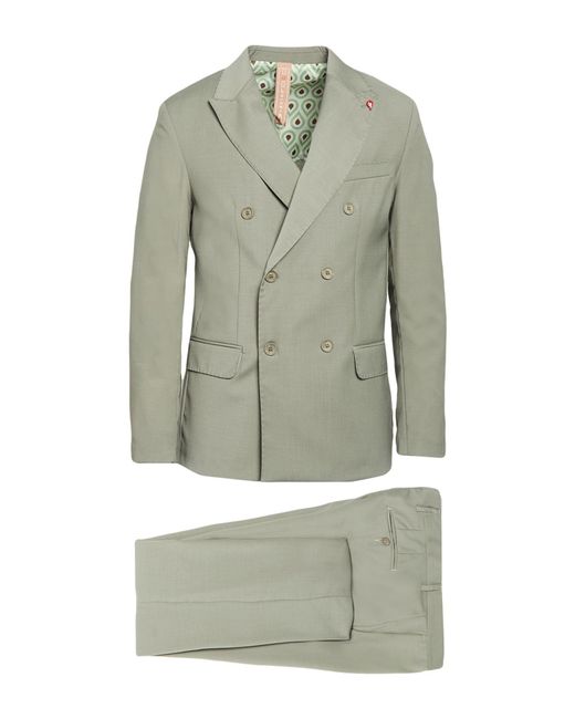 BERNESE Milano Gray Suits for men