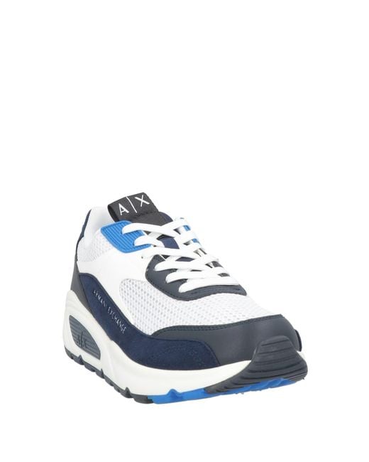 ARMANI EXCHANGE Blue Trainers for men
