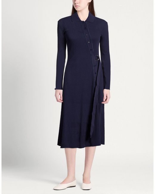 MAX&Co. Blue Midi Dress