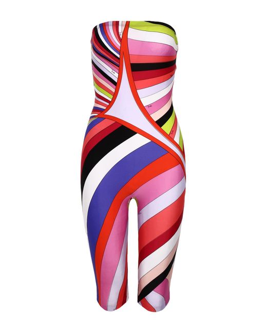 Emilio Pucci Red Jumpsuit