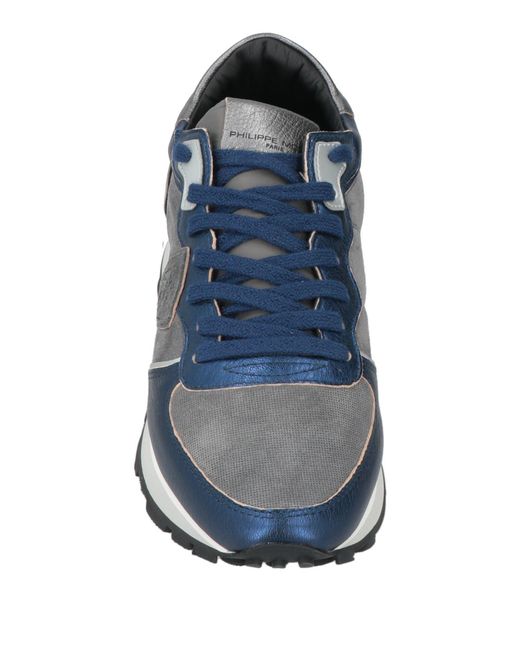 ACBC x PHILIPPE MODEL Blue Trainers