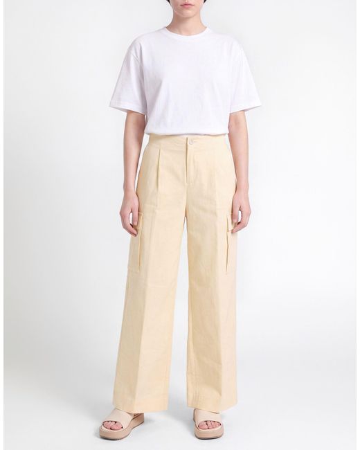 Hevò Natural Pants Cotton, Polyester, Elastane