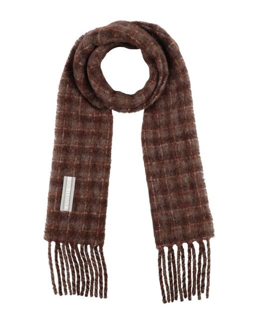 Our Legacy Brown Scarf Alpaca Wool, Wool, Polyamide
