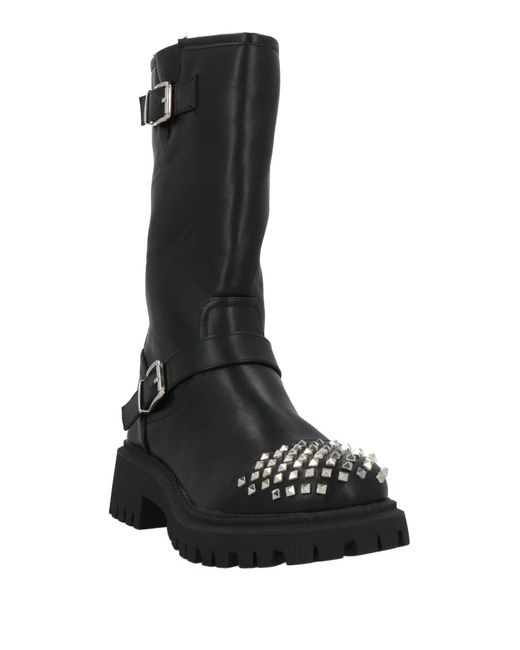 Shopart Black Ankle Boots