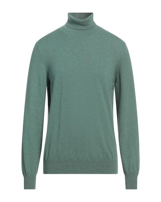 Gran Sasso Green Turtleneck for men