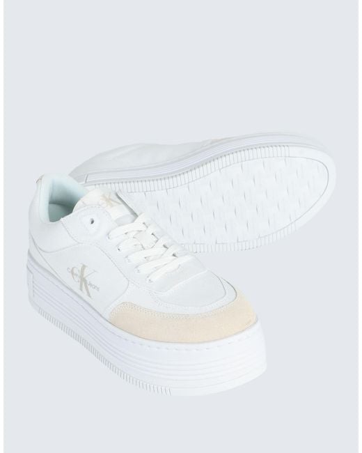 Calvin Klein White Trainers