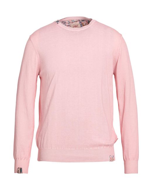 Bob Pink Sweater Cotton for men